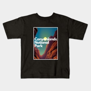 Canyonlands National Park hike Utah United States Kids T-Shirt